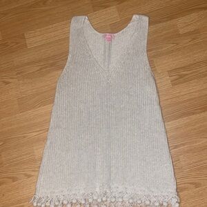 Lilly Pulitzer sleeveless sweater size XL